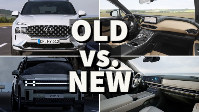 Hyundai santa fe 2024 vs 2025