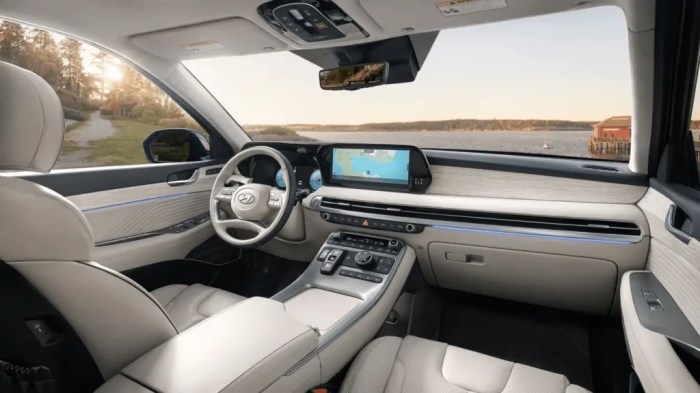 2024 hyundai palisade interior