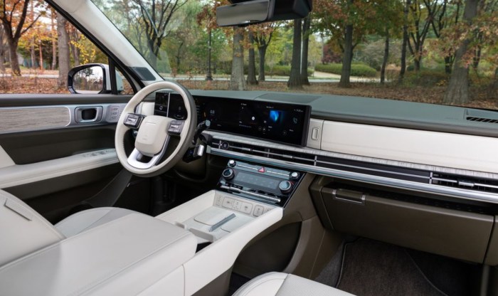 Hyundai santa fe 2025 interior