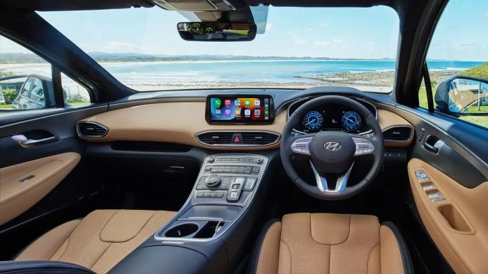 2024 santa fe interior